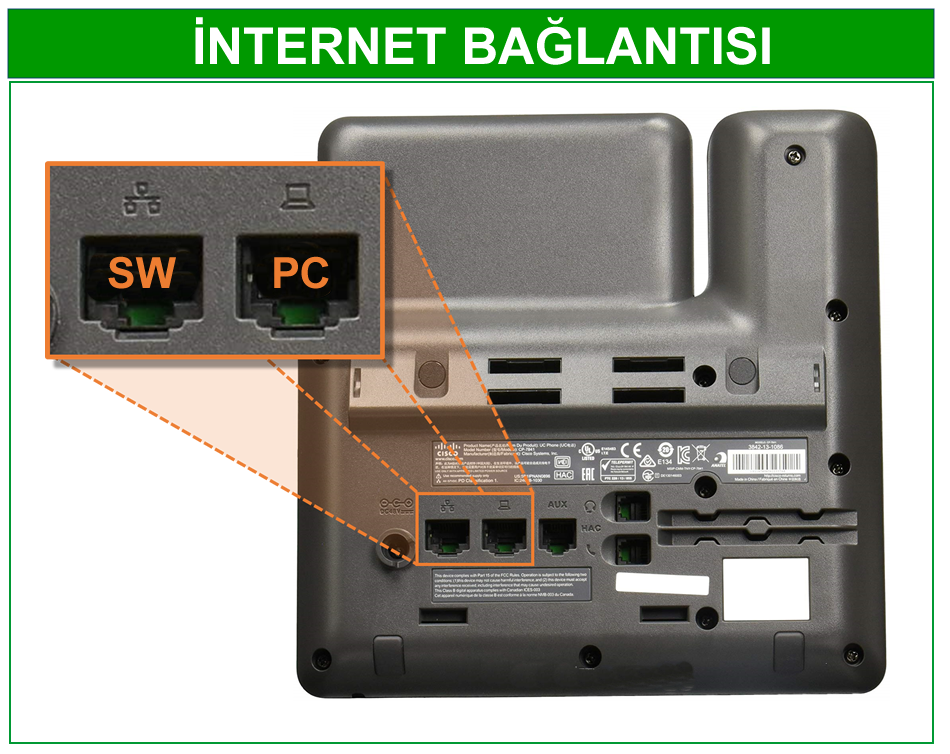 Cisco 6821 IP Telefon